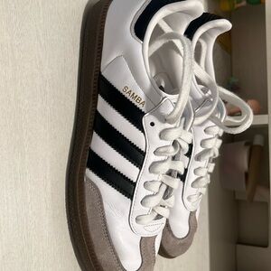 Adidas Samba White and Black shoes